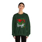 Merry and Bright Christmas Crewneck Sweatshirt - danirou