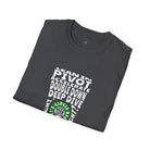 Office Buzzword Coffee Cup Softstyle T-Shirt - danirou