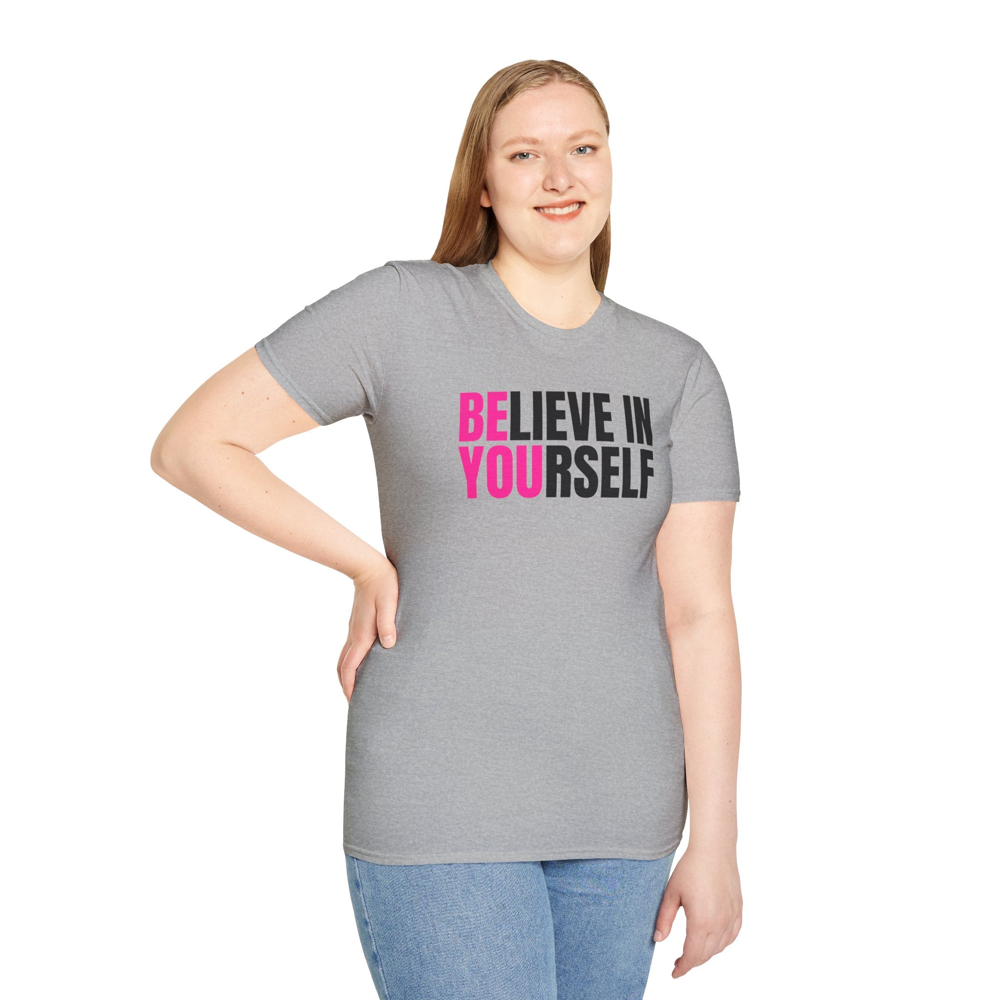 Believe In Yourself Softstyle T-Shirt - danirou