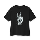 Peace and KIndness Oversized Boxy Tee Black / XS - danirou