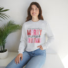 Merry Little Christmas Crewneck Sweatshirt - danirou