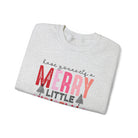 Merry Little Christmas Crewneck Sweatshirt - danirou