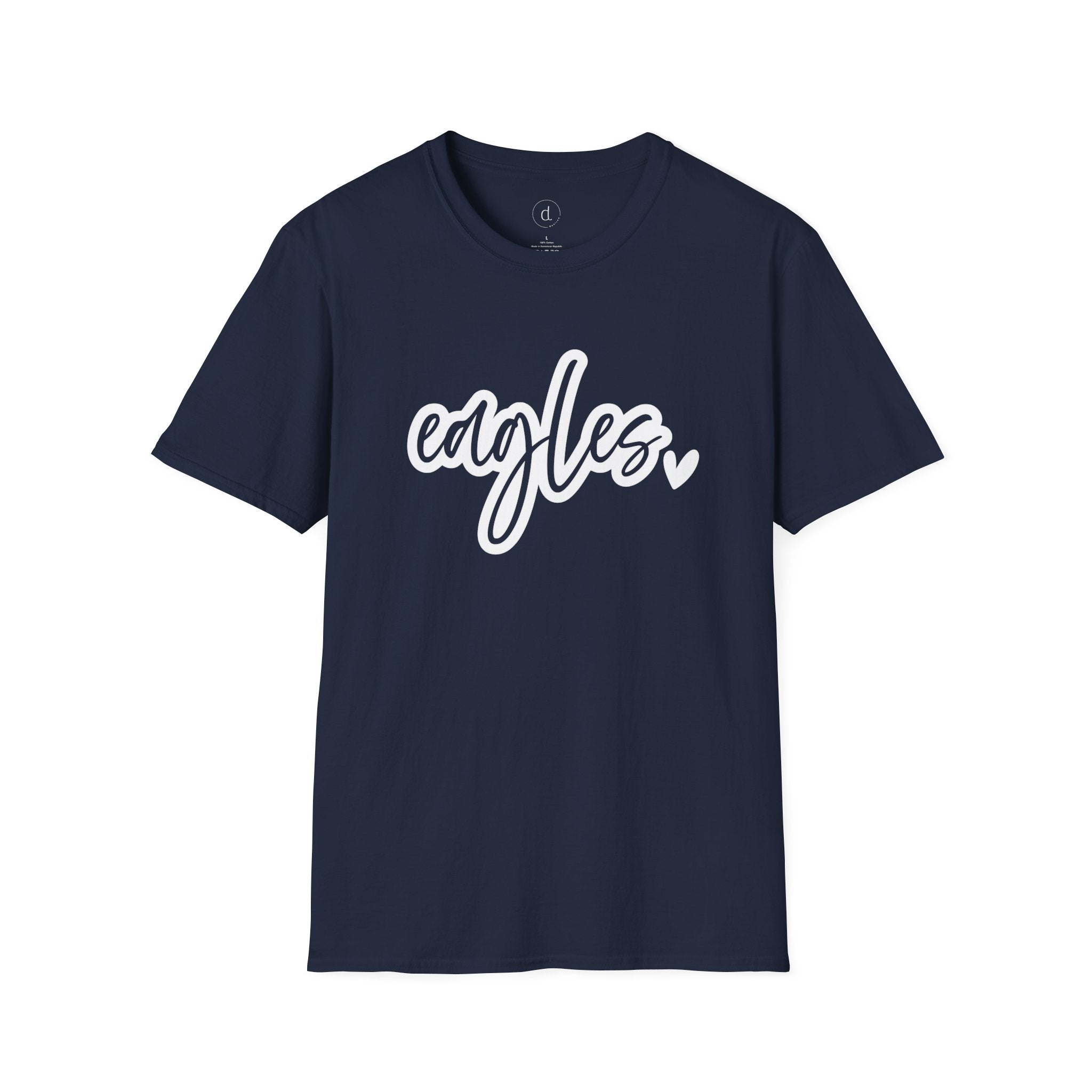 Eagles Heart Tshirt Navy / S - danirou