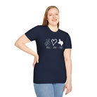 Peace Love Texas Softstyle T-Shirt - danirou