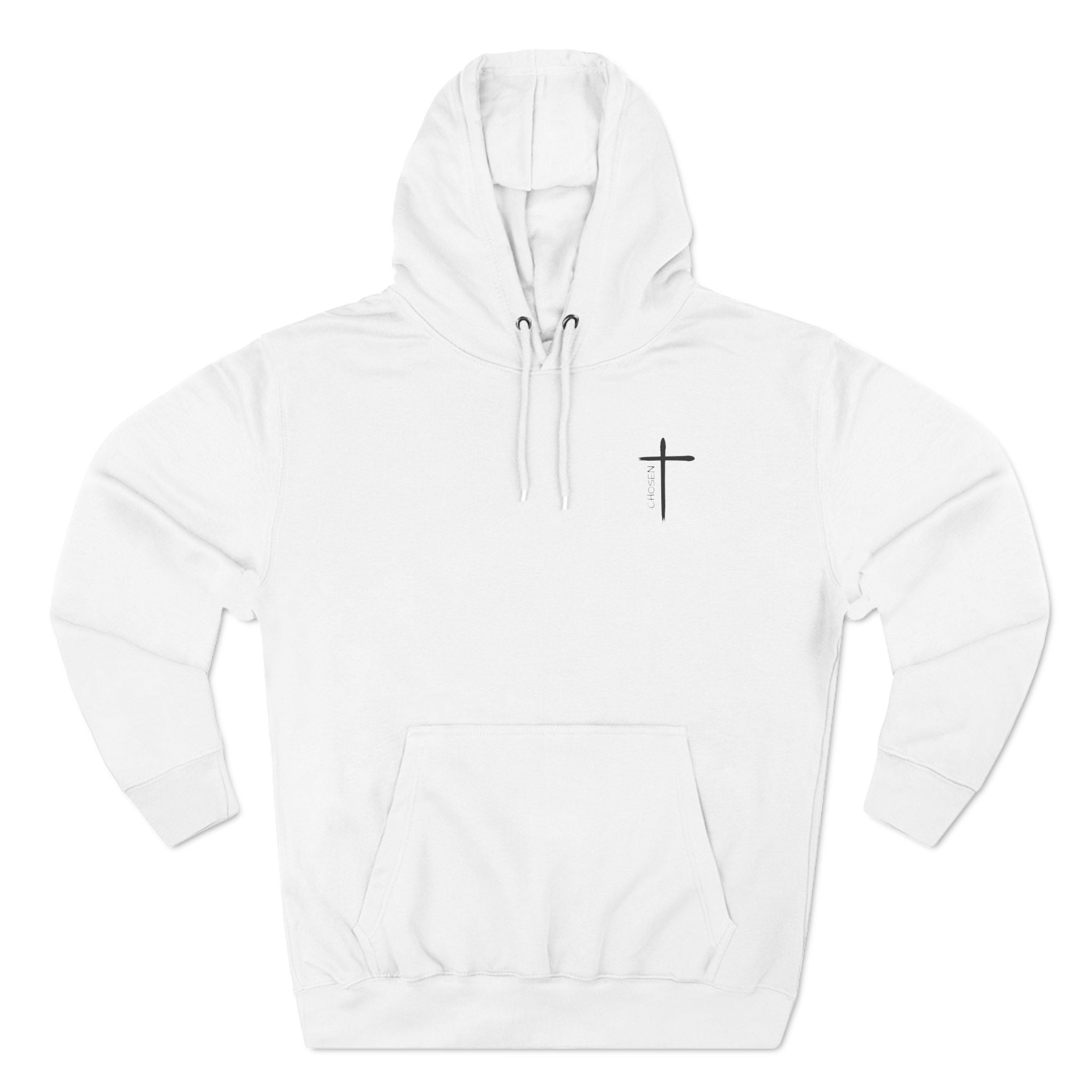 Chosen Three-Panel Fleece Hoodie - danirou