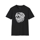 Tribal Shih Tsu Softstyle T-Shirt Black / S - danirou