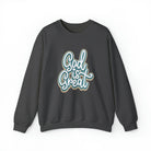 God is Great Crewneck Sweatshirt S / Dark Heather - danirou