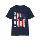 Pickleball in the USA Softstyle T-Shirt Navy / S - danirou