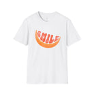 Orange Smile Softstyle T-Shirt White / S - danirou