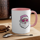 Glitzy Santa Accent Coffee Mug - danirou