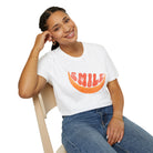 Orange Smile Softstyle T-Shirt - danirou