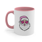 Glitzy Santa Accent Coffee Mug - danirou