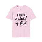 I am a Child of God Unisex Softstyle T-Shirt S / Light Pink - danirou