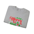 Merry and Bright Christmas Crewneck Sweatshirt - danirou