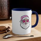 Glitzy Santa Accent Coffee Mug - danirou