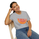 Orange Smile Softstyle T-Shirt - danirou