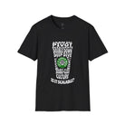 Office Buzzword Coffee Cup Softstyle T-Shirt Black / S - danirou