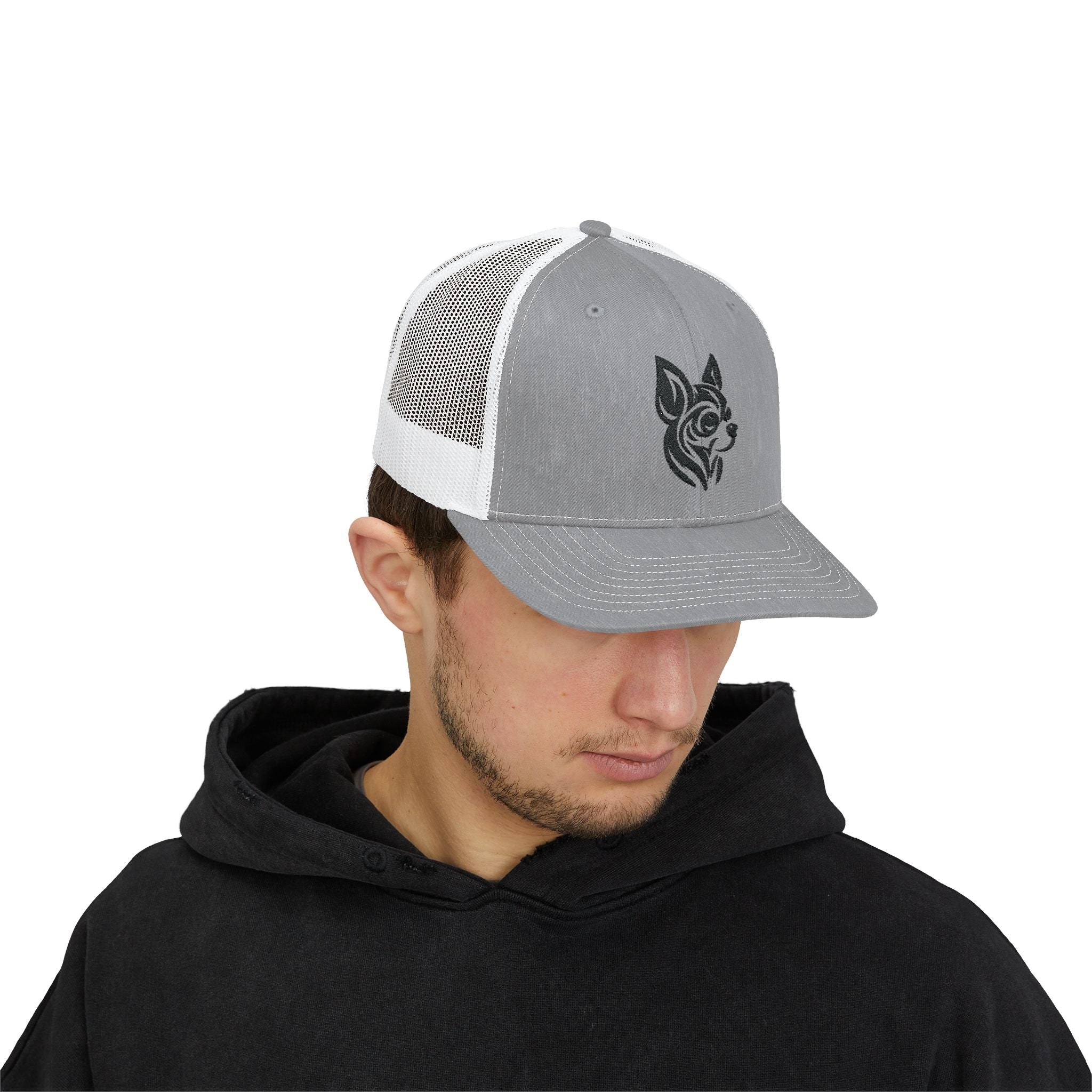 Chihuahua Tattoo Snapback Trucker Cap - danirou