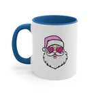 Glitzy Santa Accent Coffee Mug - danirou