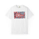 Allen Eagles Floral Pendant Premium Tee