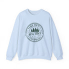 I Like Thick & Sprucey Crewneck Sweatshirt S / Light Blue - danirou