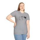 Peace Love Texas Softstyle T-Shirt - danirou