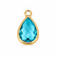 Teardrop Rhinestone Charm