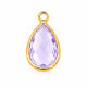 Teardrop Rhinestone Charm