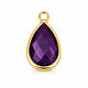 Teardrop Rhinestone Charm