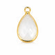 Teardrop Rhinestone Charm