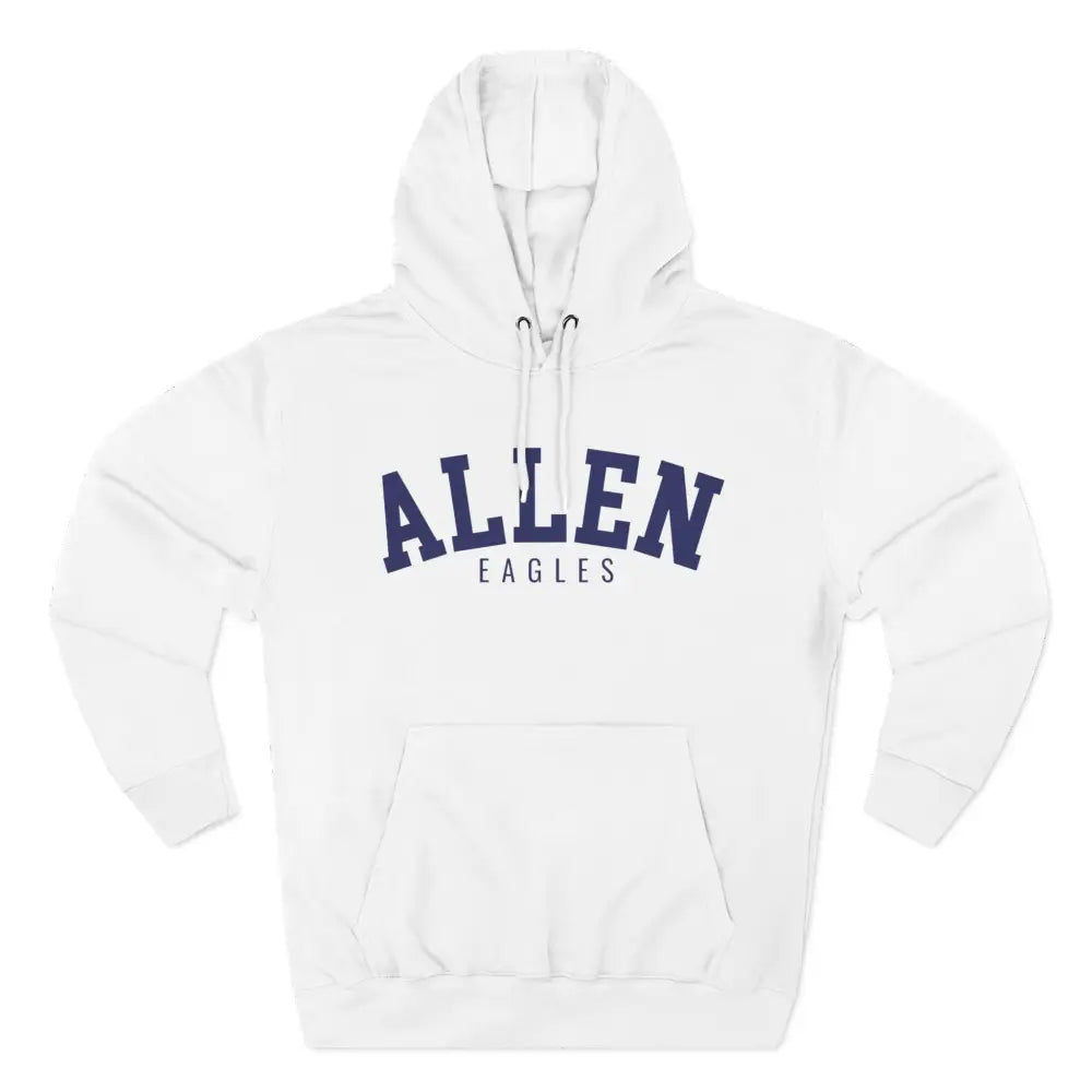 Allen Altitude Three Fleece Hoodie - S / White - Hoodie