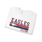 Allen Eagle Vintage Varsity Crewneck Sweatshirt - Sweatshirt