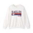 Allen Eagle Vintage Varsity Crewneck Sweatshirt - White / S - Sweatshirt