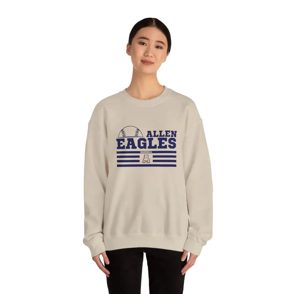 Allen Eagles Baseball Crewneck Sweatshirt - Sweatshirt