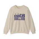 Allen Eagles Baseball Crewneck Sweatshirt - Sand / S - Sweatshirt