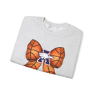 Allen Eagles Basketball Bow Coquette Sweatshirt - Sweatshirt