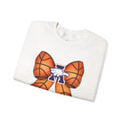 Allen Eagles Basketball Bow Coquette Sweatshirt - Sweatshirt
