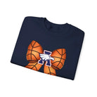 Allen Eagles Basketball Bow Coquette Sweatshirt - Sweatshirt