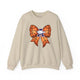 Allen Eagles Basketball Bow Coquette Sweatshirt - Sand / S - Sweatshirt