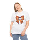 Allen Eagles Basketball Bow Tee - T-Shirt
