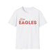 Allen Eagles Block T-Shirt - White / S - T-Shirt