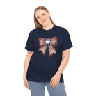 Allen Eagles Football Bow Tee - T-Shirt