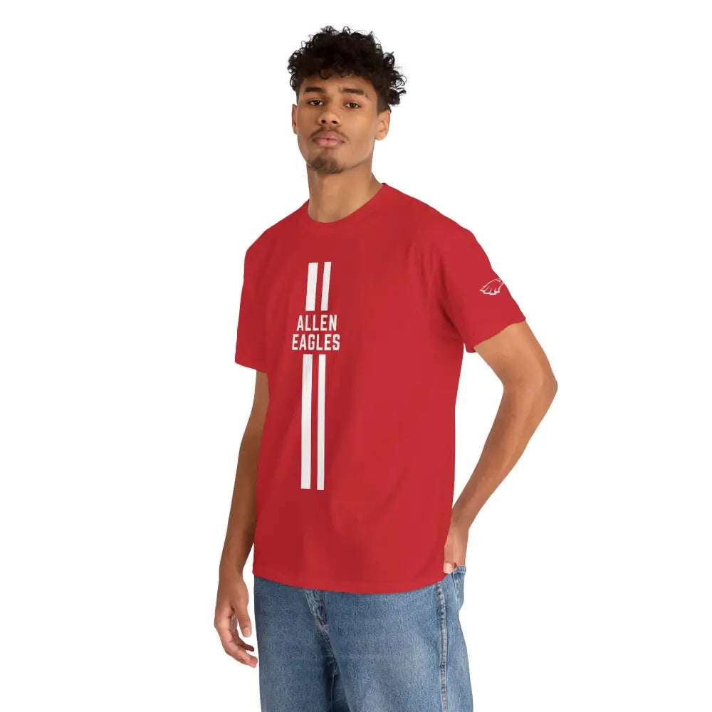 Allen Eagles Racing Stripe Tee - T-Shirt