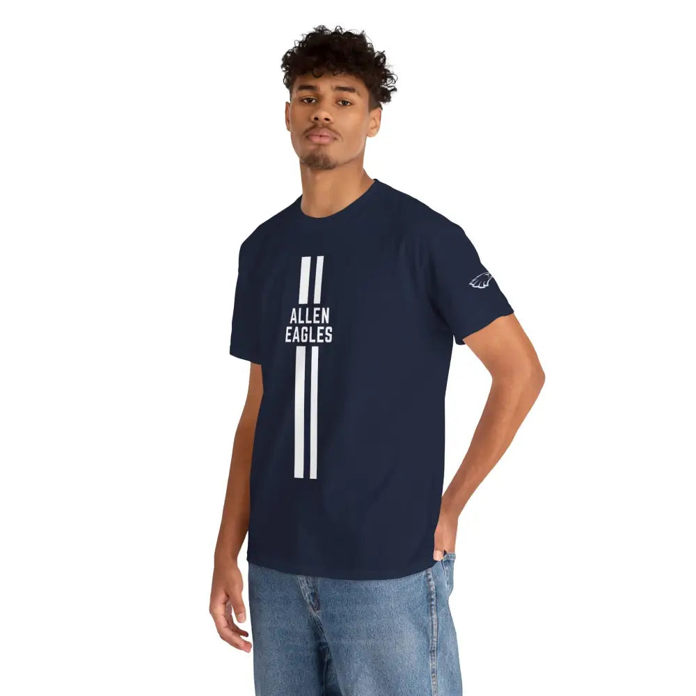 Allen Eagles Racing Stripe Tee - T-Shirt