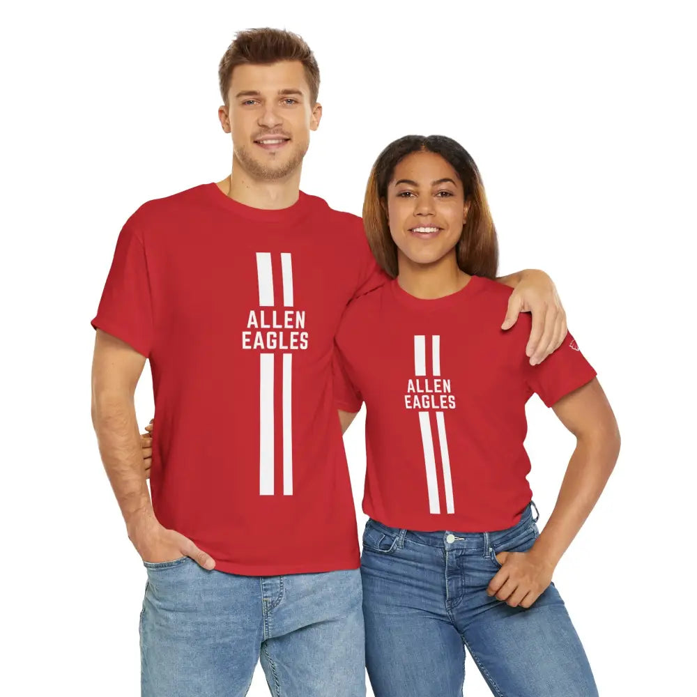 Allen Eagles Racing Stripe Tee - T-Shirt
