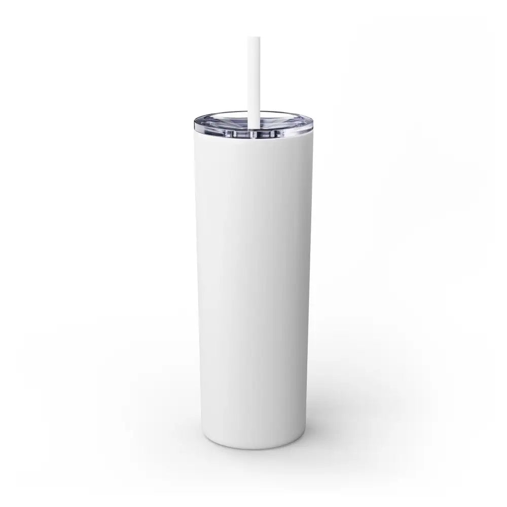 Allen Eagles Skinny Tumbler - Glossy / White / 20oz - Mug
