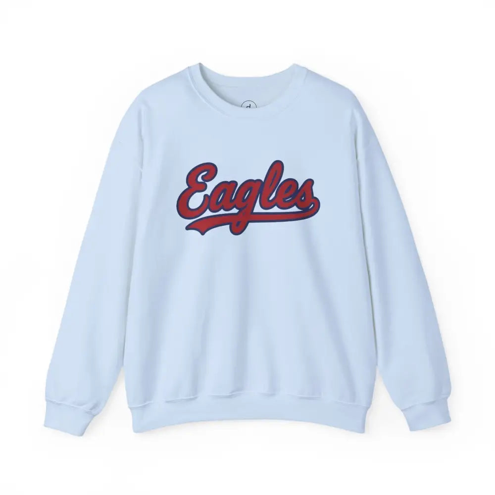 Allen Eagles Spirit Script Sweatshirt - Light Blue / S - Sweatshirt