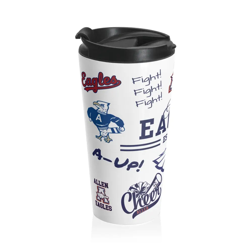 Allen Eagles Stainless Steel Travel Mug - 15oz - Mug