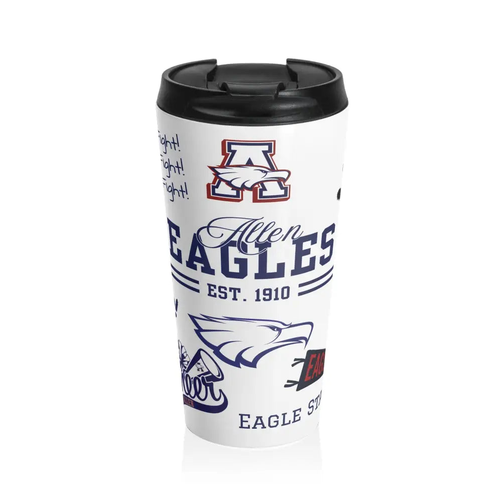 Allen Eagles Stainless Steel Travel Mug - 15oz - Mug