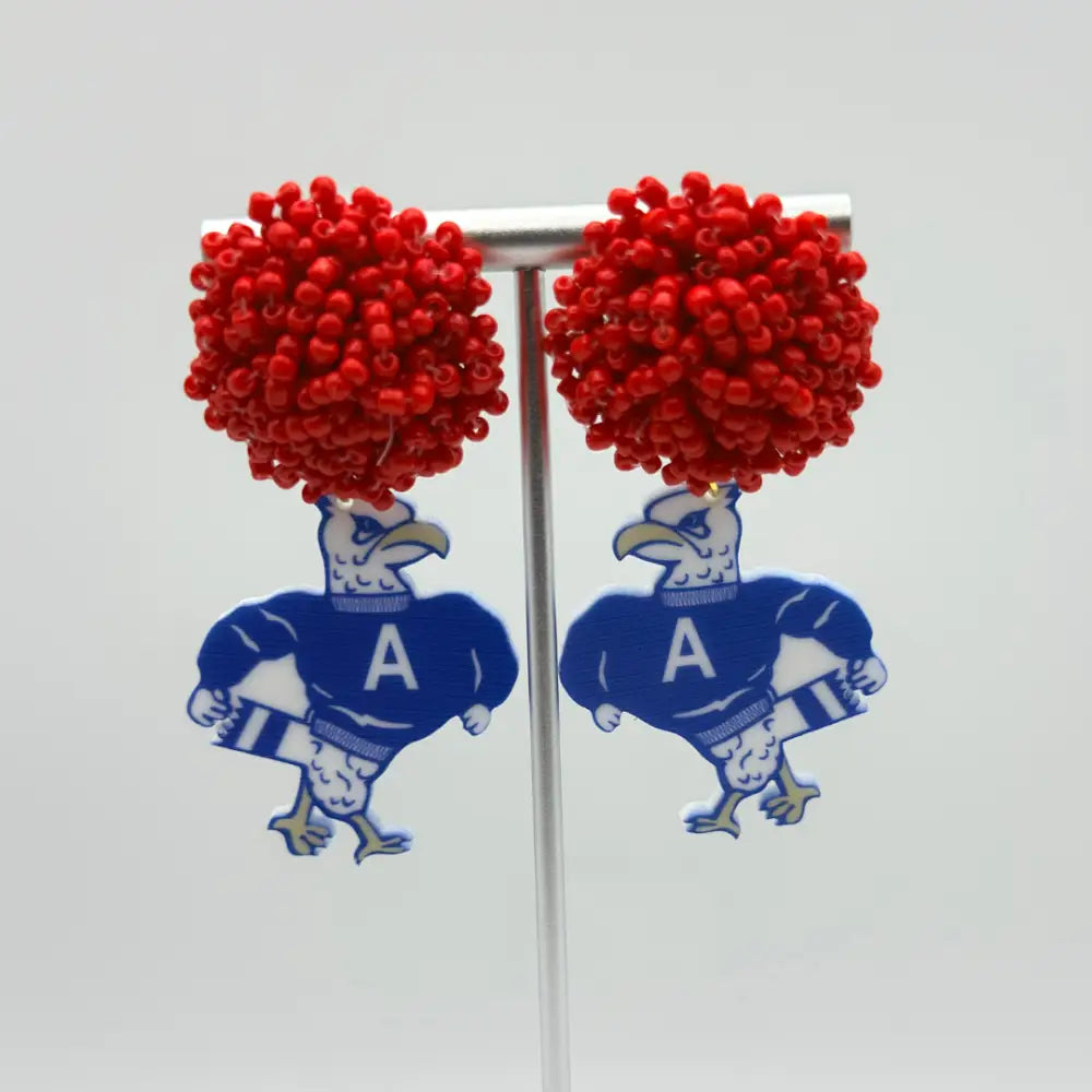 Allen Eagles Tuffy Swagger Earrings